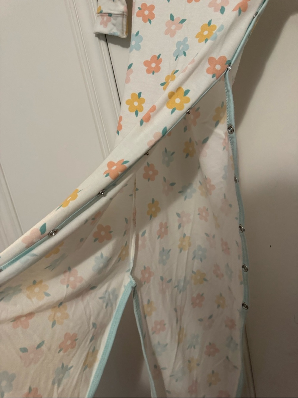 Copper Pearl Newborn Knotted Gown - Daisy - Picture 9 of 9